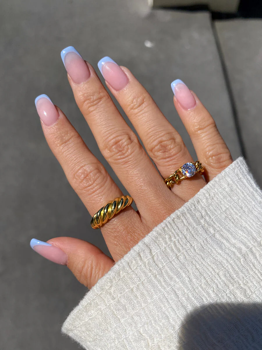 Brilliant Round Chain Ring - Image 2