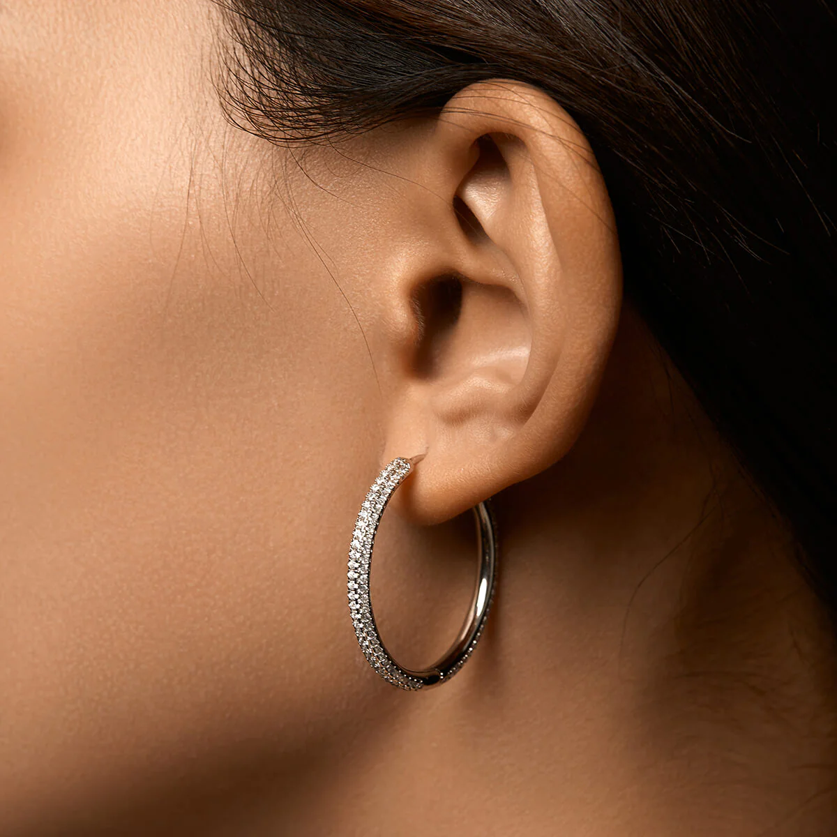 Halo Hoop Earrings - Image 2