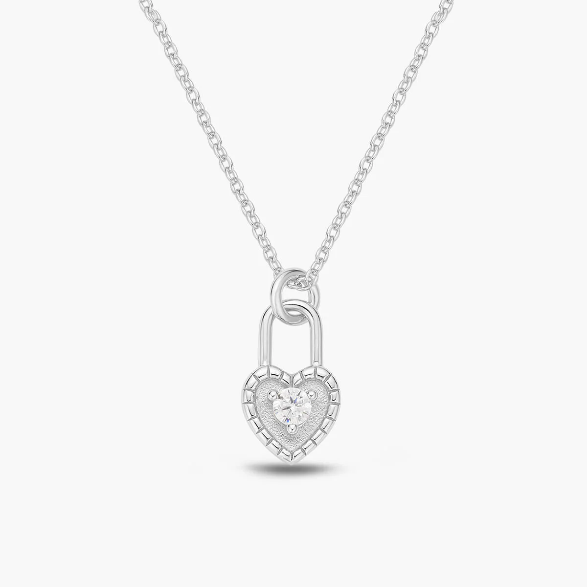 Heart Lock Necklace - Image 2