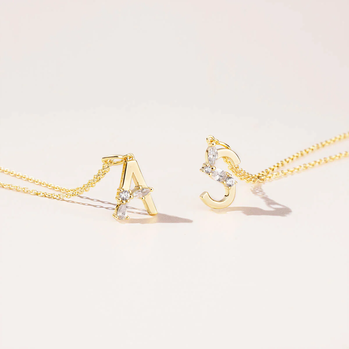 Initial Necklace | Gold - Image 2