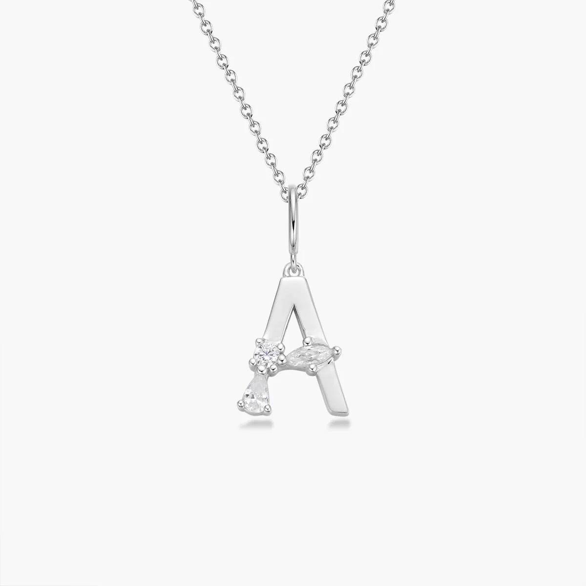 Initial Necklace | Platinum - Image 5