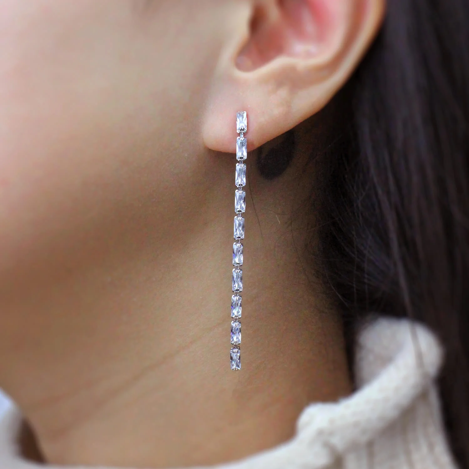 Milia Drop Earrings - Image 4
