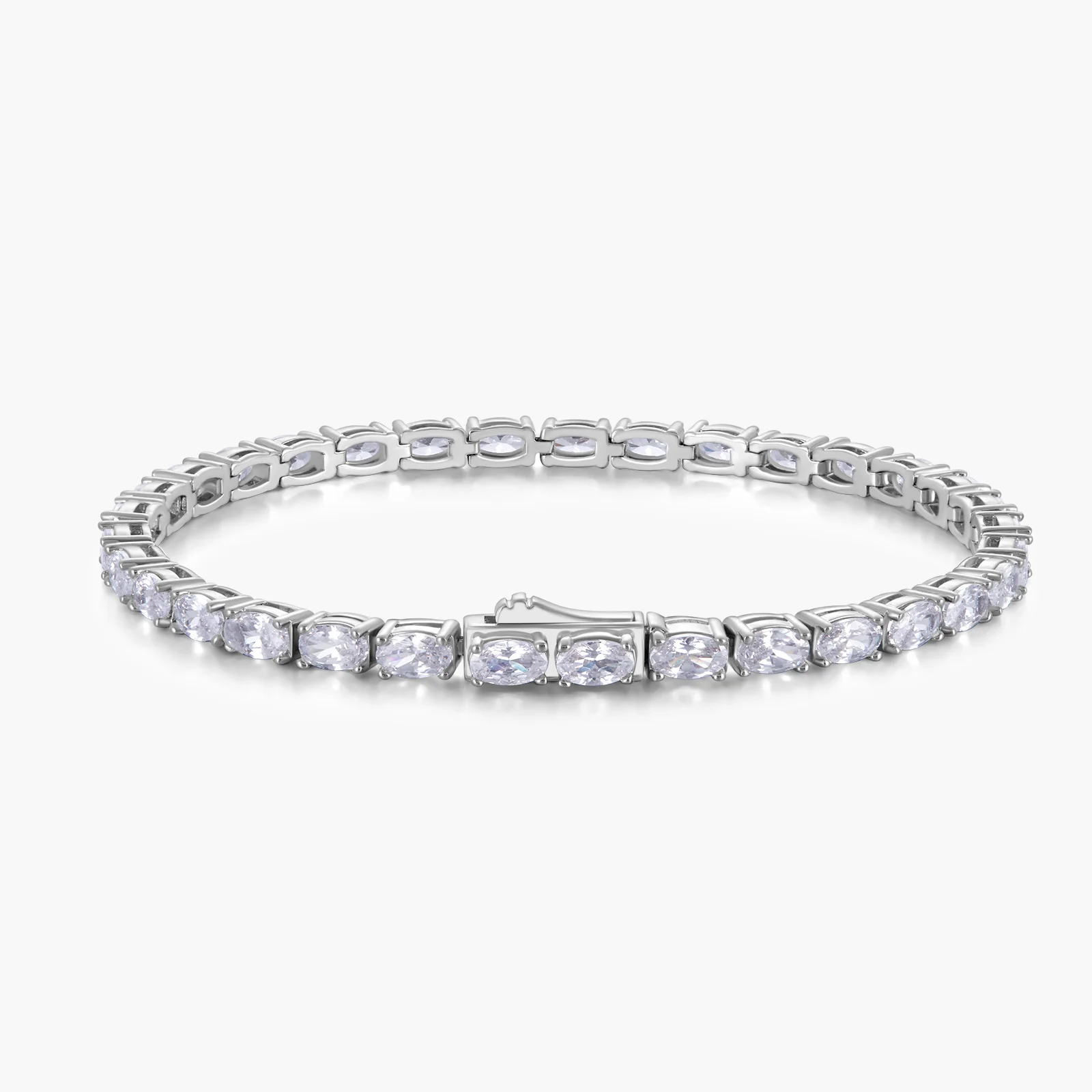 Oval Tennis Bracelet - Image 2