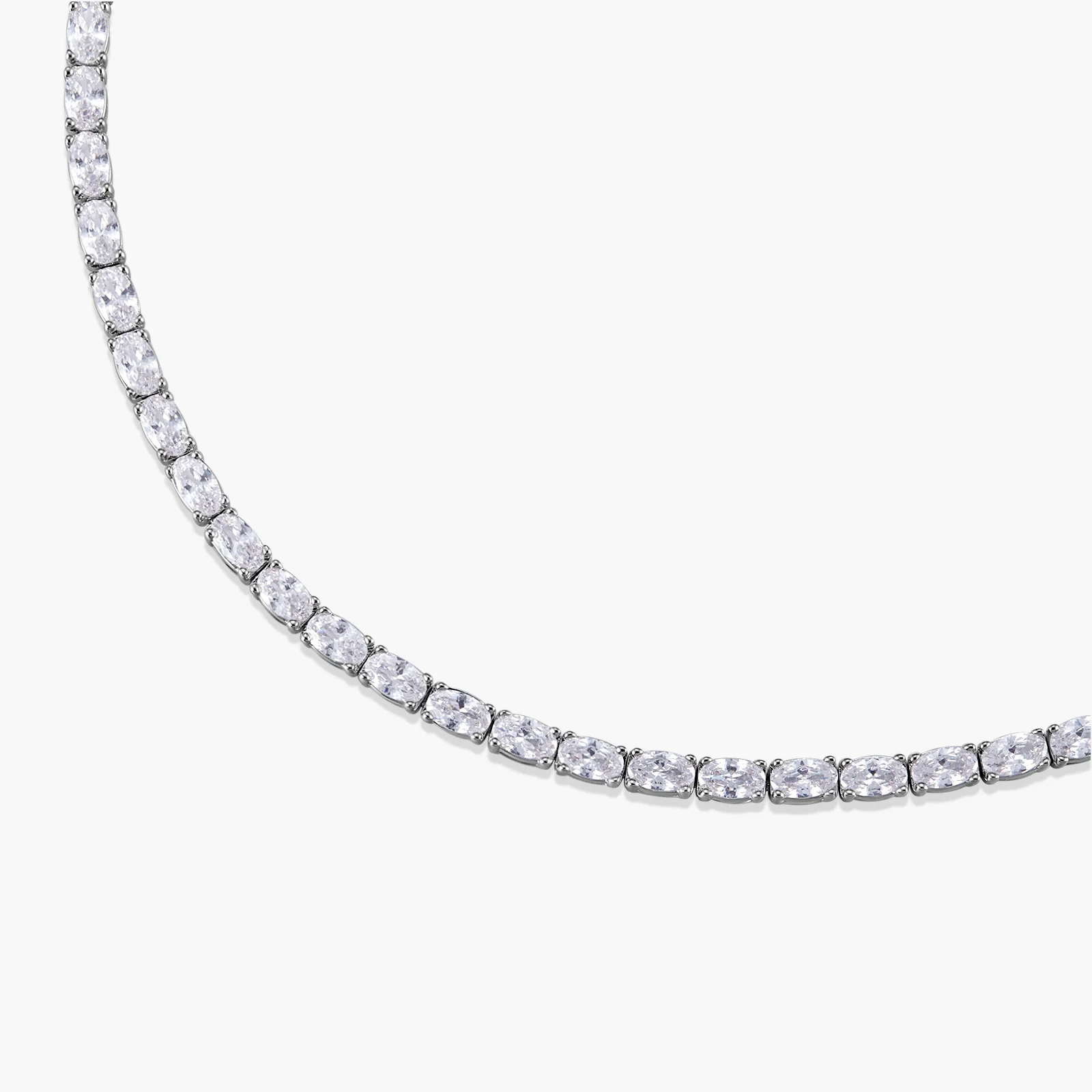 Oval Tennis Bracelet - Image 3
