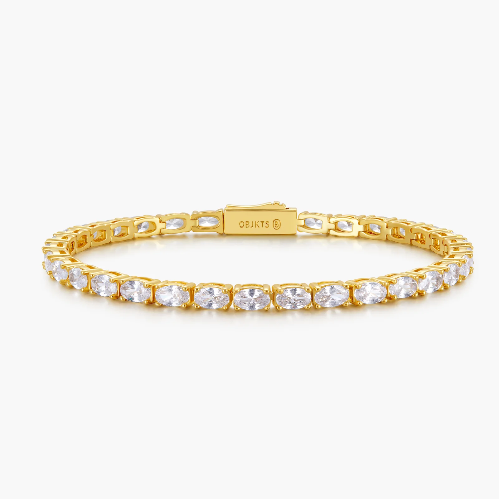 Oval Tennis Bracelet - Image 4