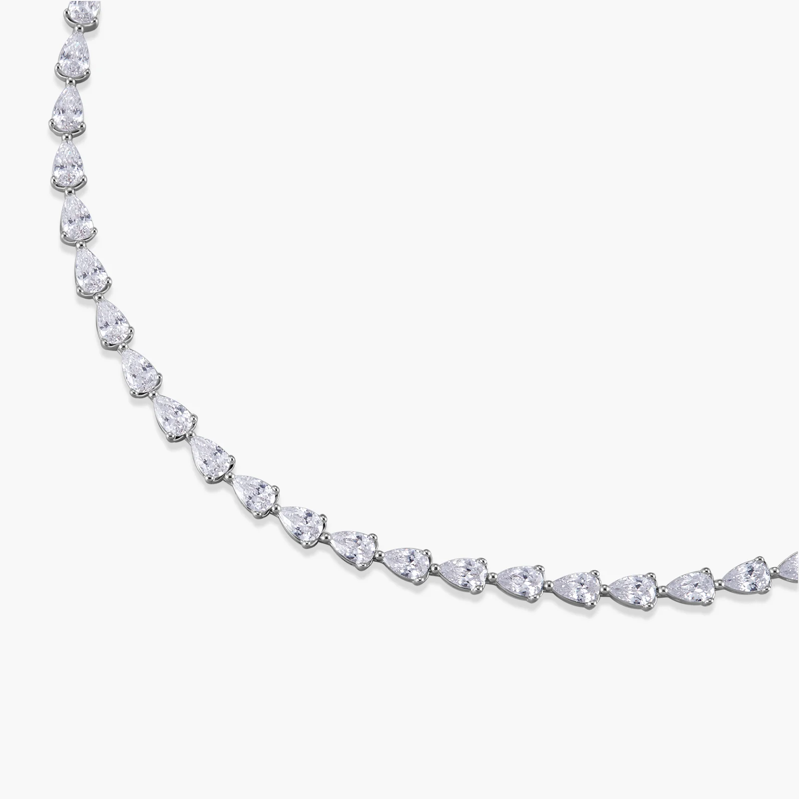 Pear Tennis Bracelet - Image 3