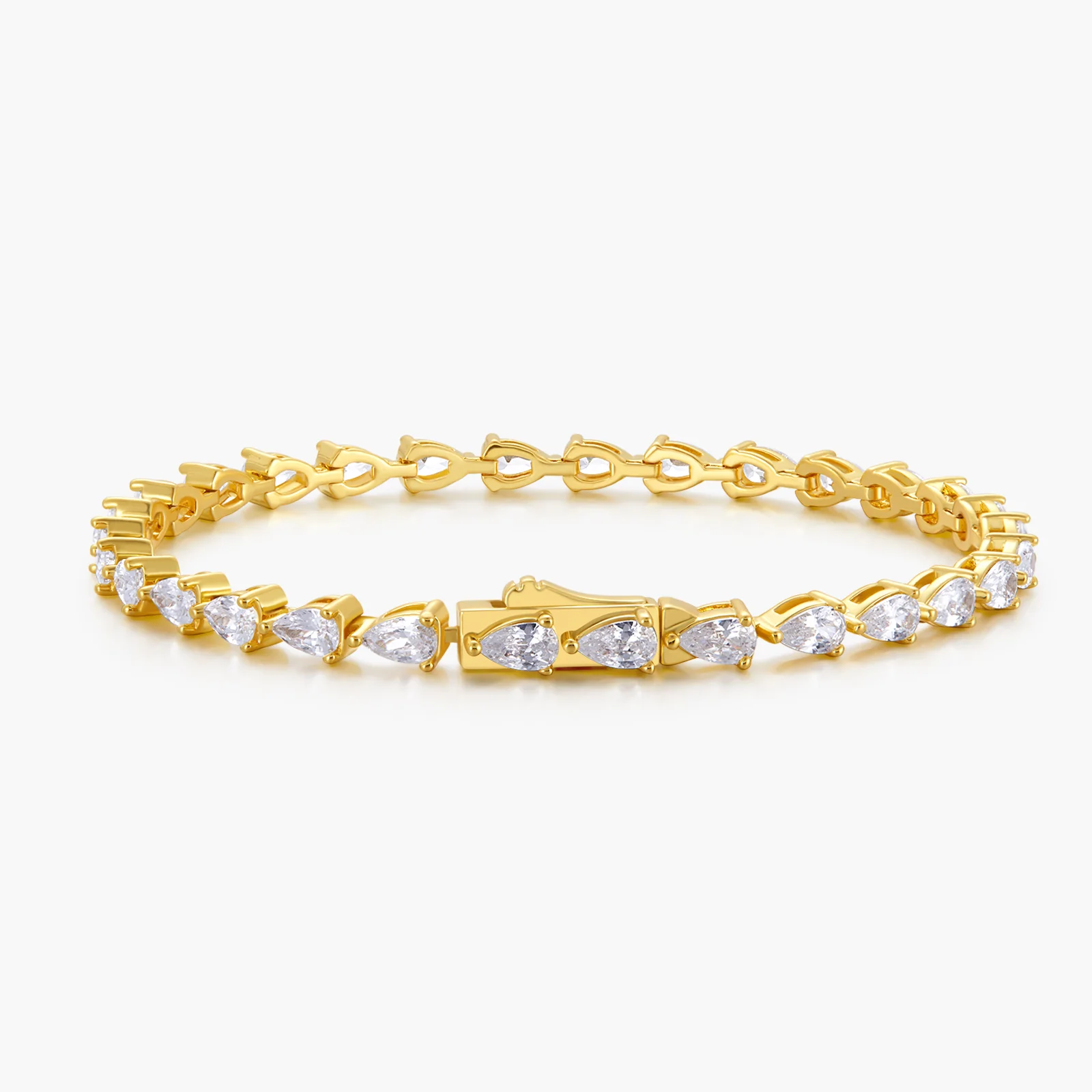 Pear Tennis Bracelet - Image 6