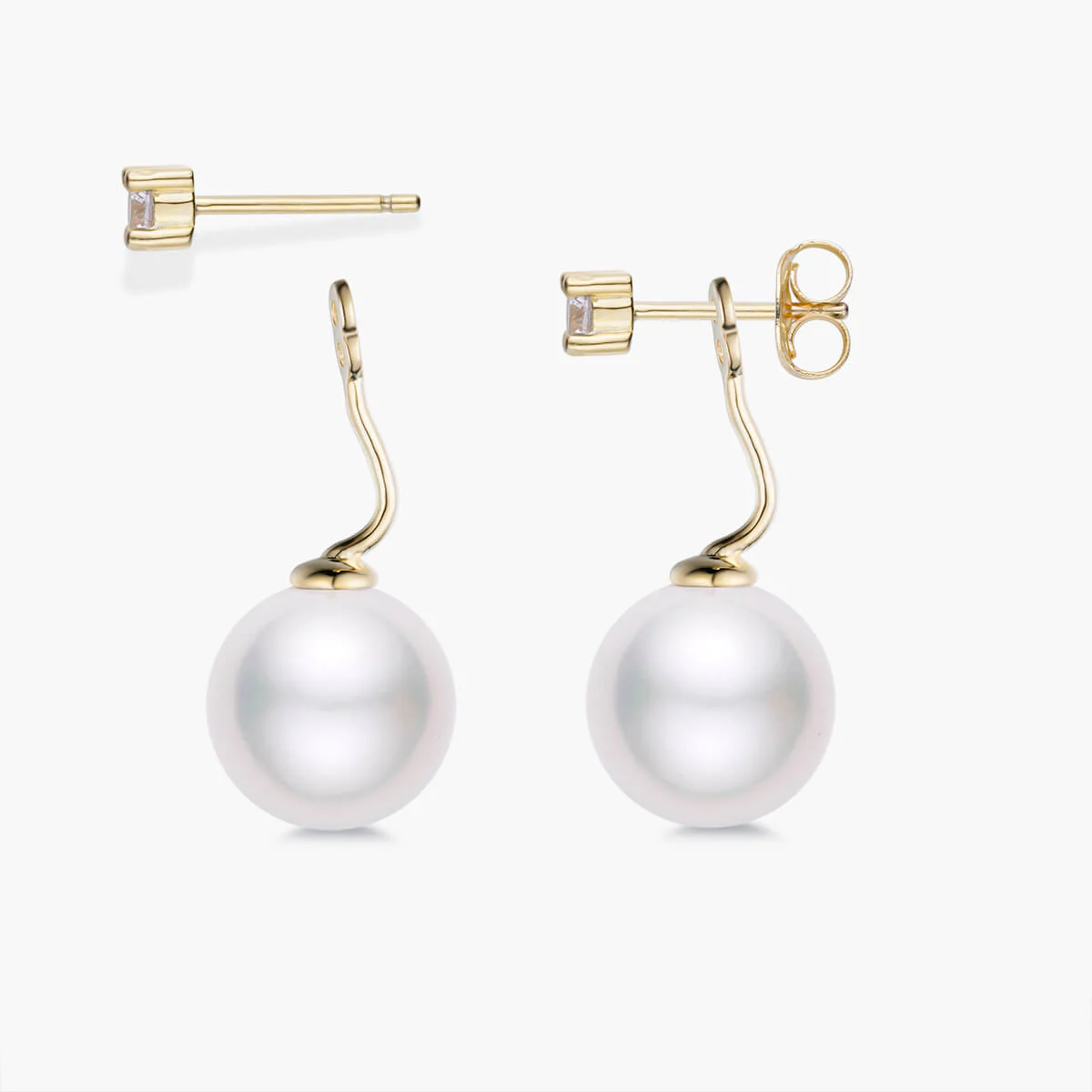 Pearl Ear Jacket - Round - Image 4