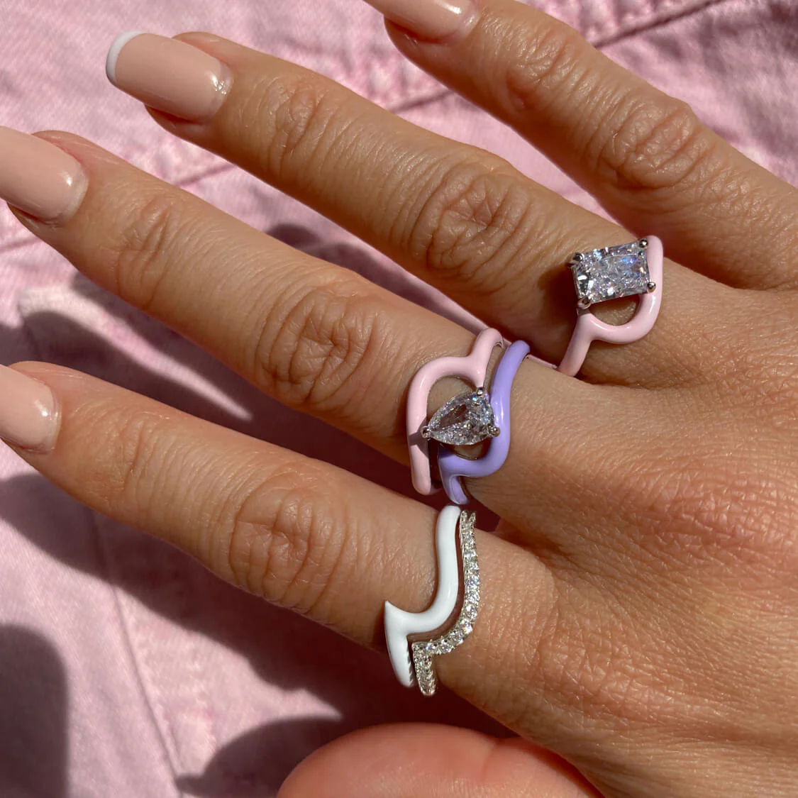 Enamel Perle Ring - Image 12