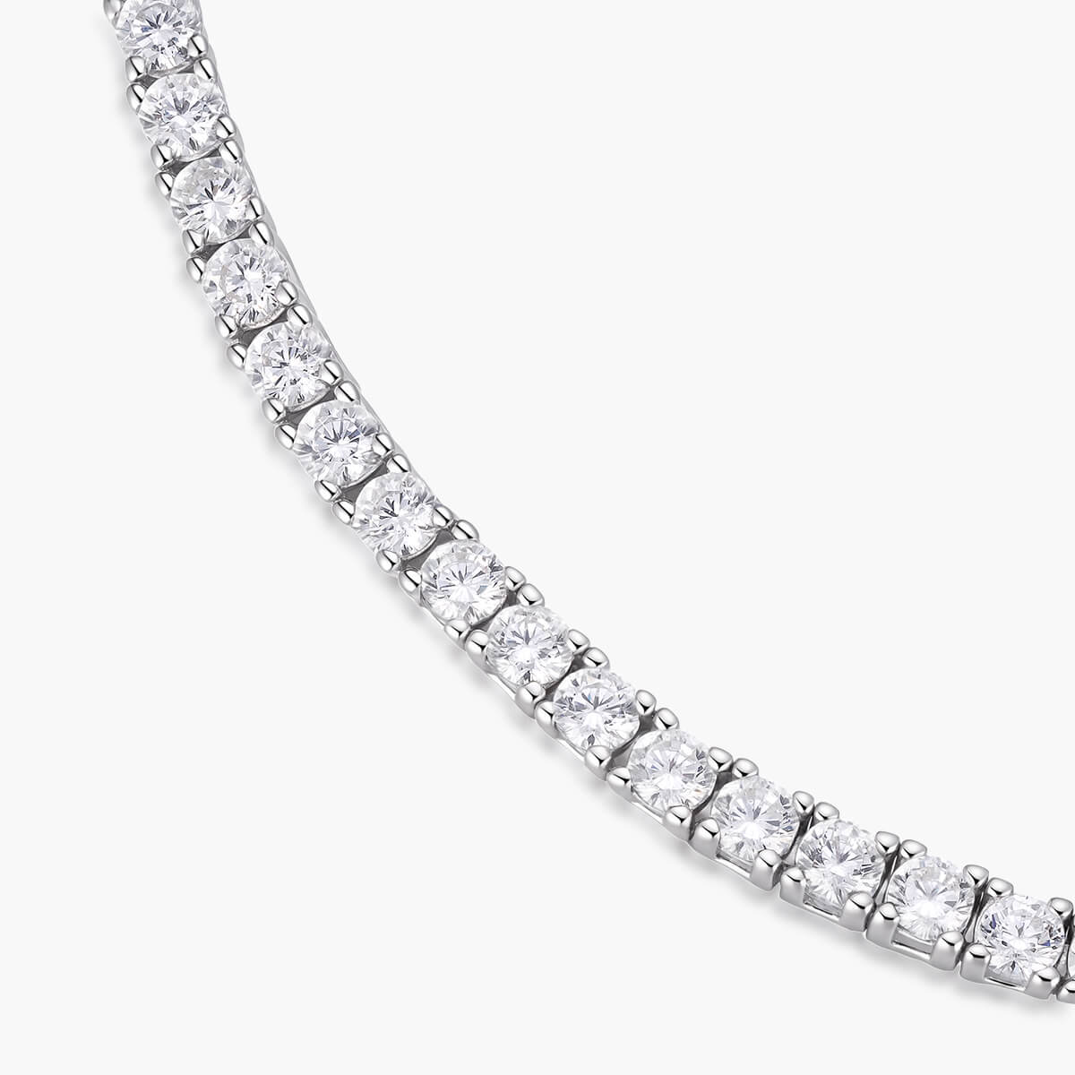 Sterling Silver Tennis Bracelet (2.5mm) - Image 6