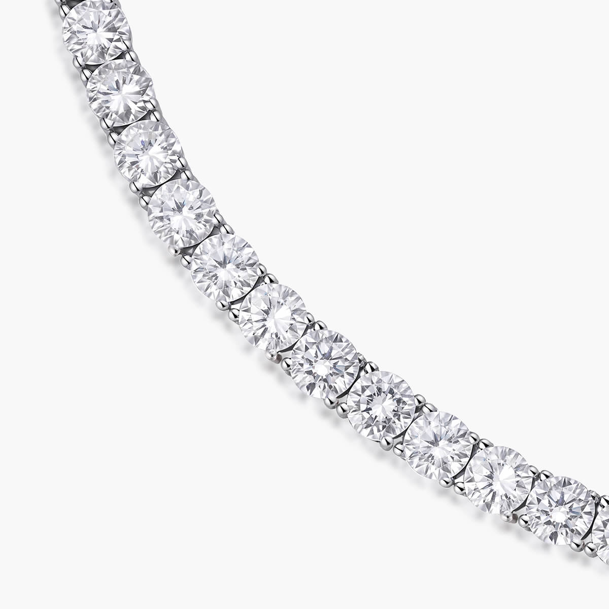 Sterling Silver Tennis Bracelet (3.5mm) - Image 6