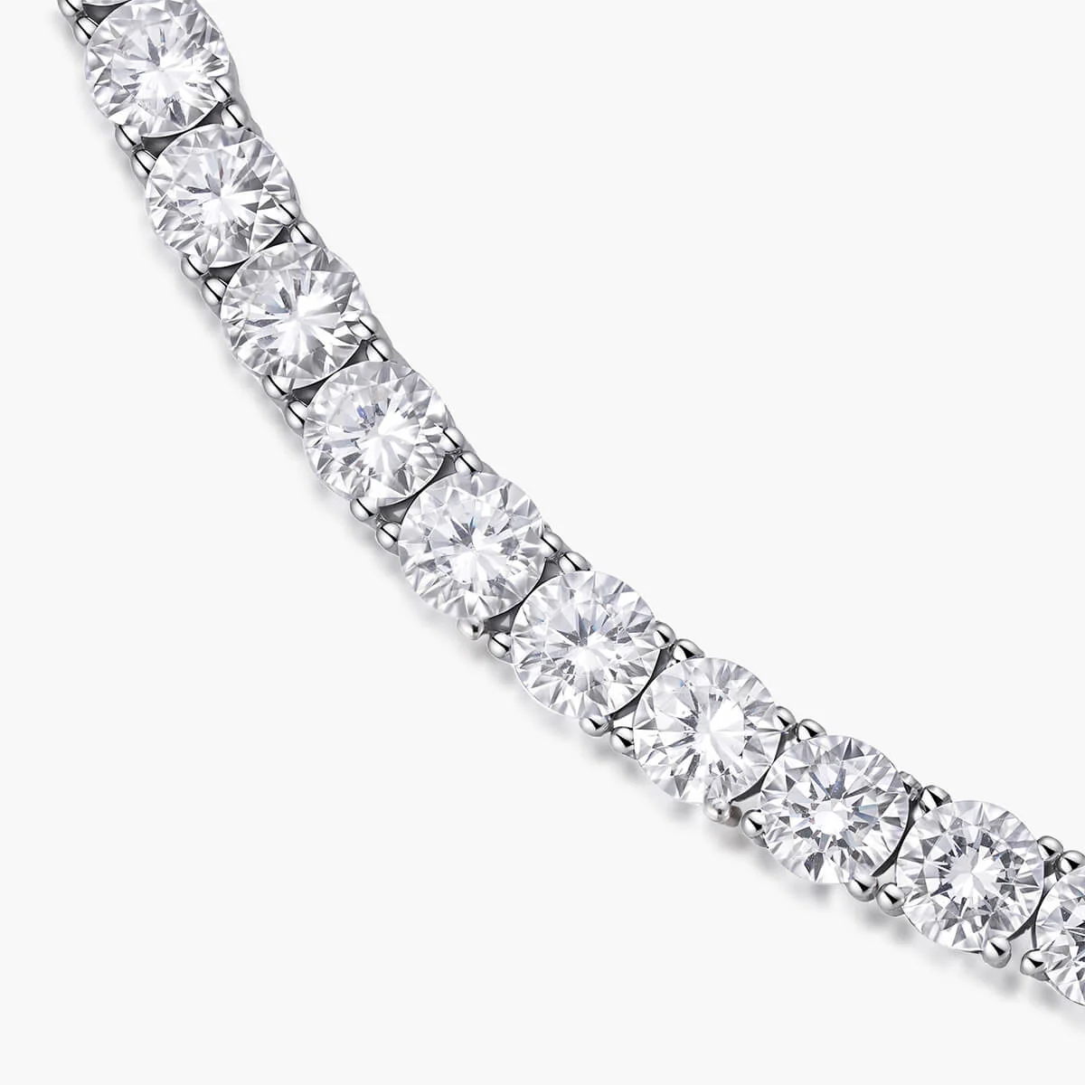 Sterling Silver Tennis Bracelet (4.5mm) - Image 3