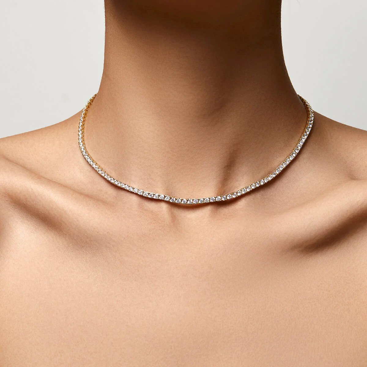 Tennis Necklace (2.5mm) - Image 2