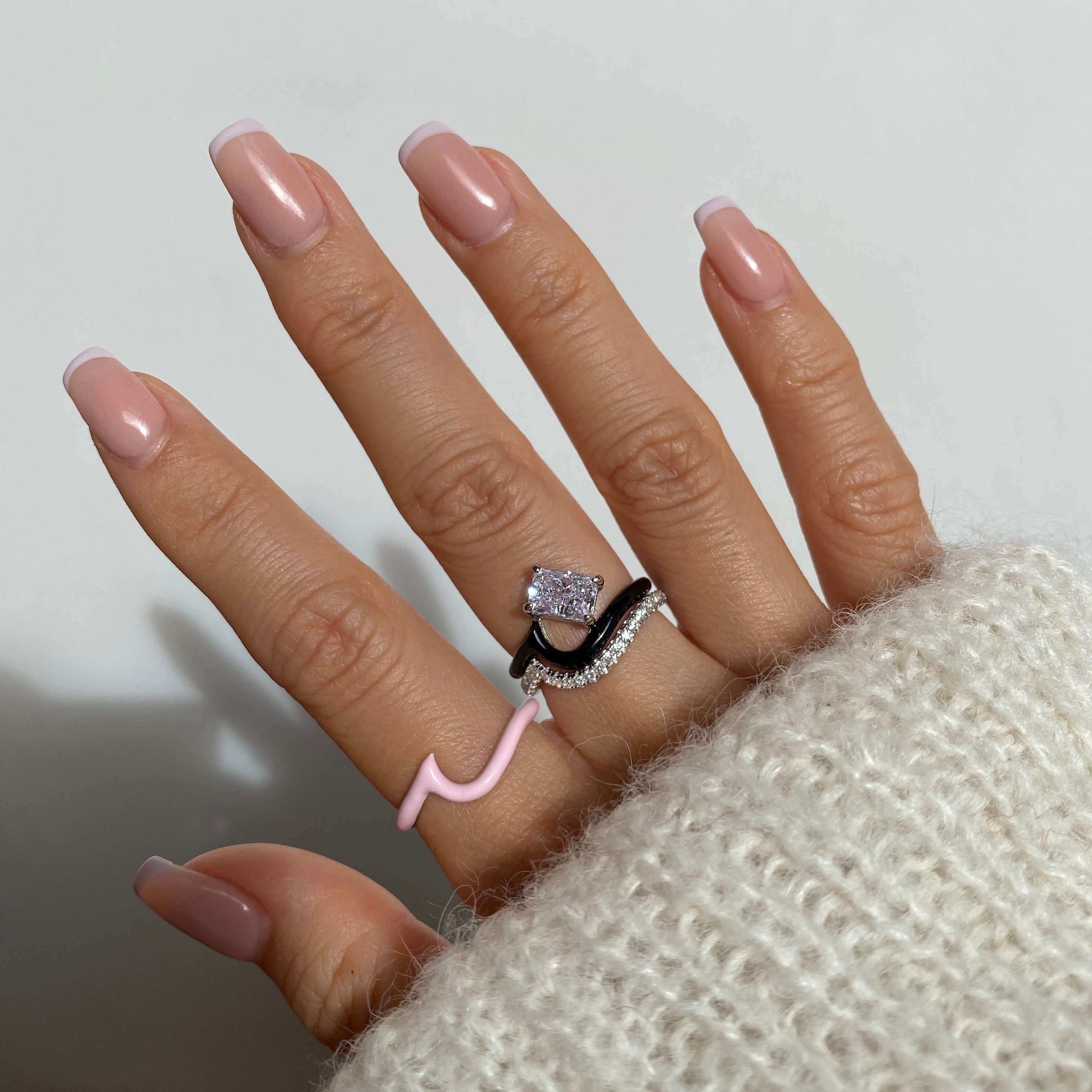 Enamel Wave Ring | Top Stacker - Image 12