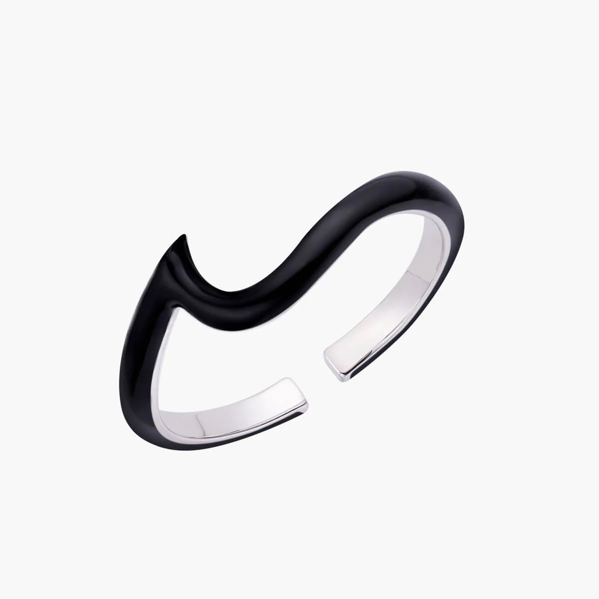 Enamel Wave Ring | Top Stacker - Image 9